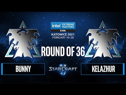 SC2 - Bunny vs. Kelazhur - IEM Katowice 2021: Round of 36