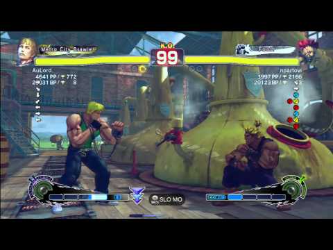 AuLord(Cody) Vs npartovi(Akuma) SSF4AEv.2012 Ranked Replay 720p