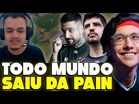 CARIOK COMENTA SAIDA BRTT, TINOWNS, ROBO E LUCI DA PAIN, YODA VS RENGAR - MMS LEAGUE OF LEGENDS