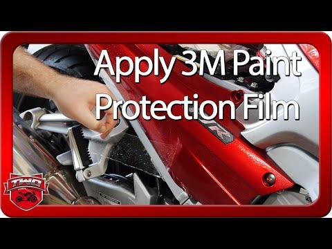 How to Apply 3M Paint Protection Film To A Motorcycle