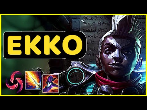 EKKO VS JARVAN IV JUNGLE GAMEPLAY MASTER I