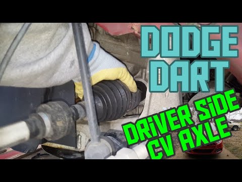 2013 Dodge Dart drivers side cv axle replacement