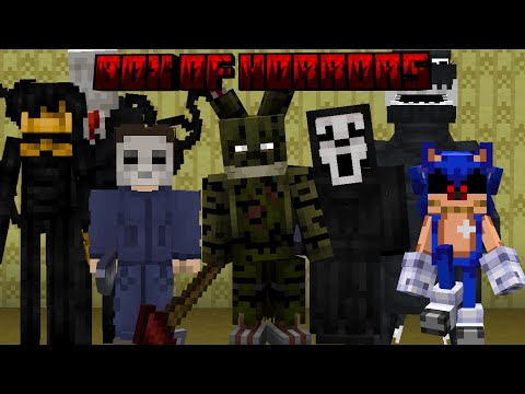 THIS MINECRAFT HORROR MOD HAS EVERYONE! (Box Of Horrors Mod Showcase)