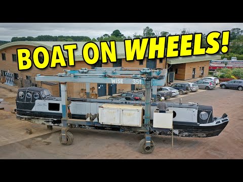 Craning Out and Blacking our Narrowboat. Ep. 171.