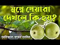 স্বপ্নে পেয়ারা দেখলে কি হয় | shopne peyara dekle | dream guava | shopn
