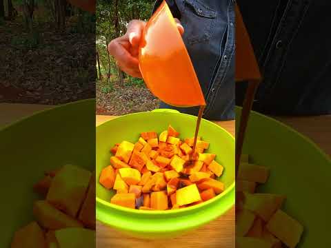 Honey roasted butternut. Recipe in show notes.