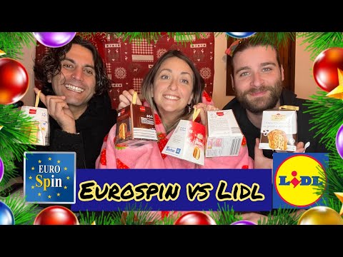 La sfida dei MINI pandori e panettoni LIDL vs EUROSPIN con Giacomo