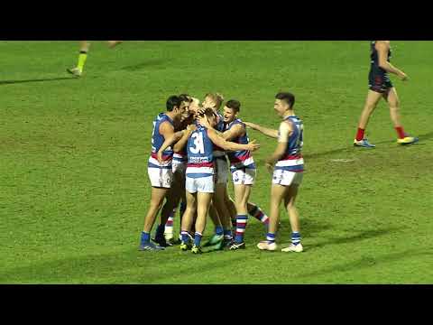 Central's Corey Durdin kicks 3 - Round 17 Statewide Super League