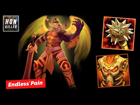 HoN Maliken SHIELDBREAKER with DAEMONIC BREASTPLATE