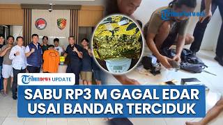 Sabu Senilai Rp3 Miliar Gagal Beredar seusai Bandar Narkoba Diciduk Polisi di Rumah Pangkalpinang