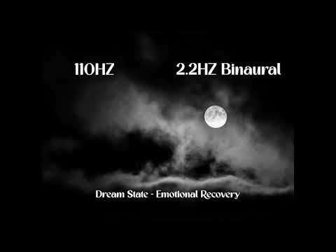 Pure Sine Wave Binaural | 2.2 Hz | Deep Sleep | Restoration | Trance