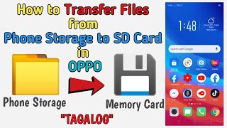 How to Transfer Files from Phone storage to SD Card in OPPO "TAGALOG"