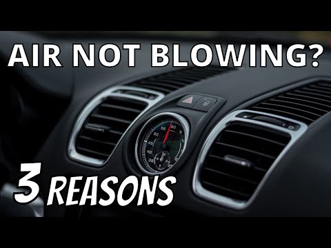 How to test and fix - no air flow. A/C not blowing, blower not working, no High or Low fan speed.