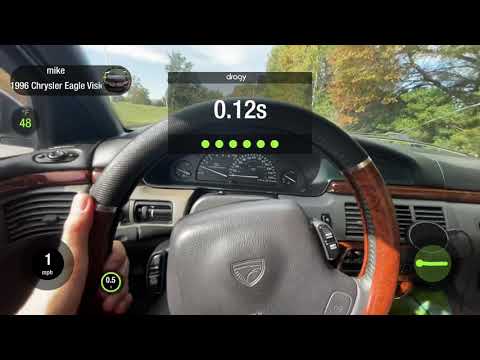 1996 Eagle Vision TSI 0-60 dragy