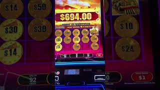 ALL ABOARD! Big win on $10 Max Bet! #allaboard #shorts #casino #short #slots