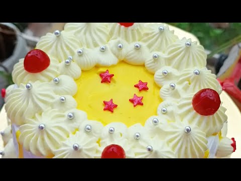 cherry decoration with red star sweet balls effect