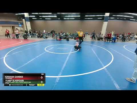59-61 Lbs Round 3 - Kanaan Gandee, Louisiana Vs Yusef Elasfouri, Gracie Barra Westchase Wrestling