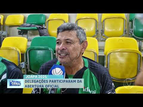 JOAPA 2025: DELEGAÇÕES PARTICIPARAM DA ABERTURA OFICIAL
