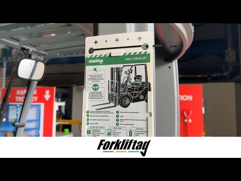 Комплект Brady Forkliftag видео