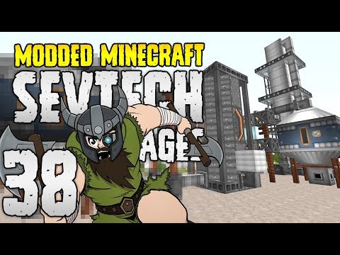 Minecraft SevTech: Ages | 38 | FACTORIO! | Modded Minecraft 1.12.2