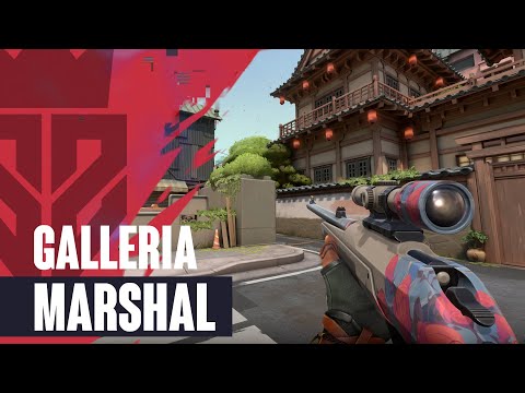 Galleria Marshal Skin Showcase [4K] - Valorant Galleria Skins