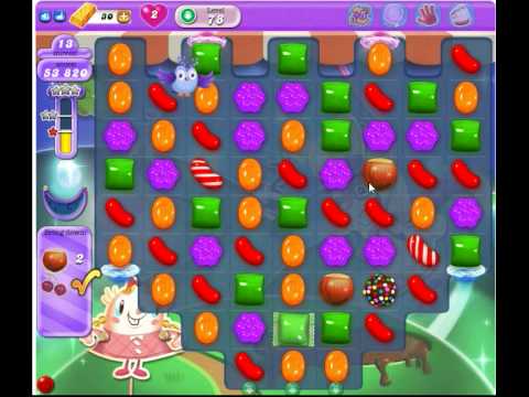 Candy Crush Saga DREAMWORLD level 78 no boosters