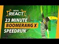 Boomerang X Developers React to 23 Minute Speedrun