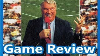 John Madden Football 92 Sega Genesis Review - The No Swear Gamer Ep 513