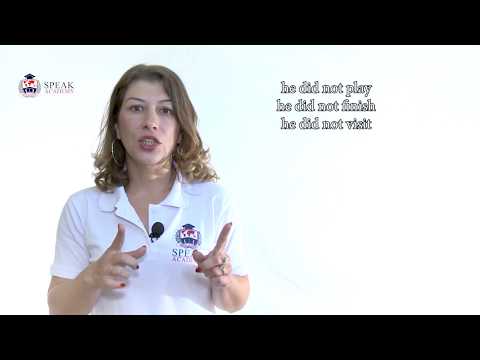 Learn English - English lesson 44 –  Play past simple negative - Easy English lesson