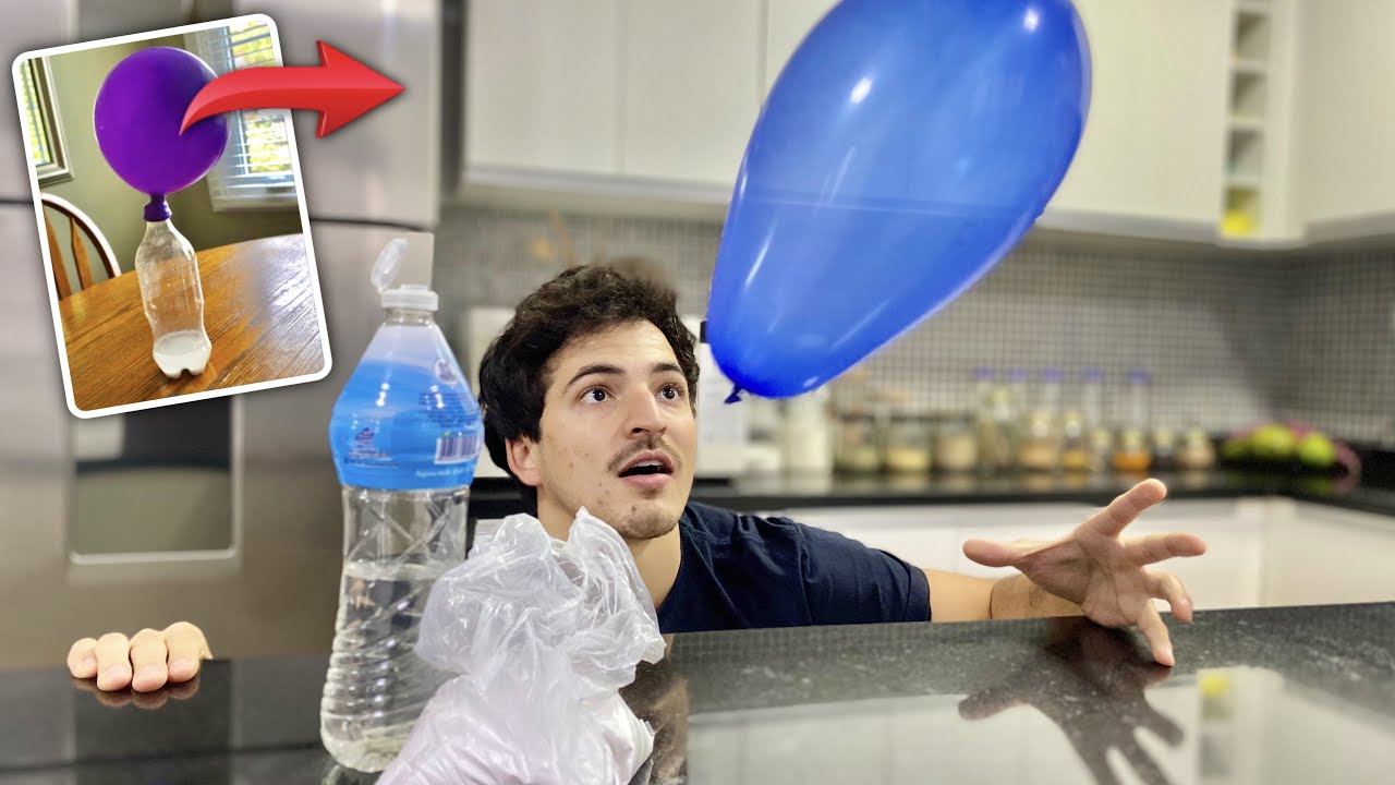 DÁ PRA FAZER GÁS-HÉLIO USANDO VINAGRE E BICARBONATO