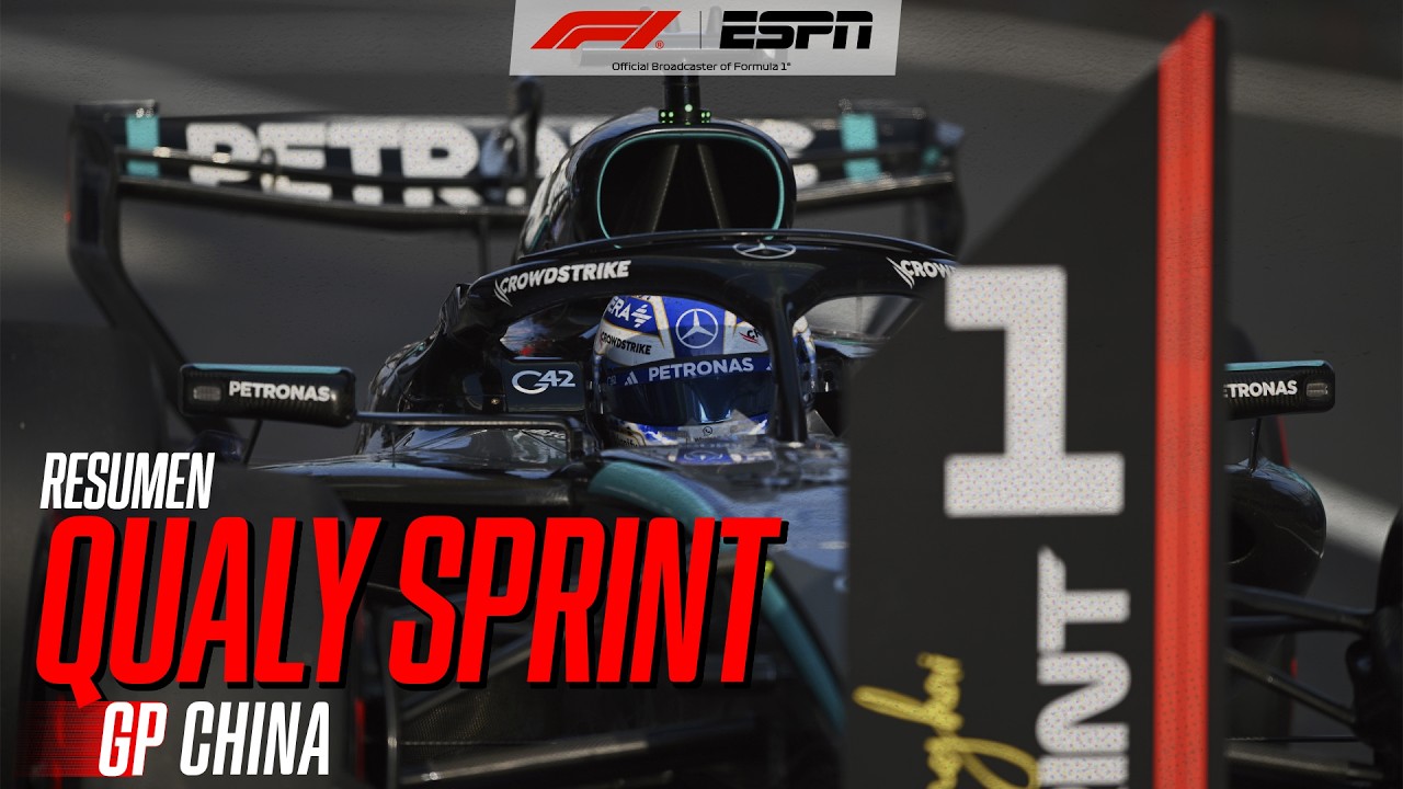 MERCEDES IMPARABLE CON RUSSELL Y KIMI QUE ESTARÁN ADELANTE PARA LA SPRINT DE CHINA | Fórmula 1