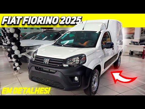 AVALIAÇÃO NOVA FIAT FIORINO 2025 - MUDA ALGO?