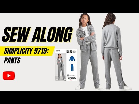 Sew Along with Norris Dantá Ford to Simplicity S9719: Pants