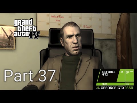 Grand Theft Auto 4 Walkthrough Gameplay Part 37, Police Chase (PC) GTX 1650 Ti