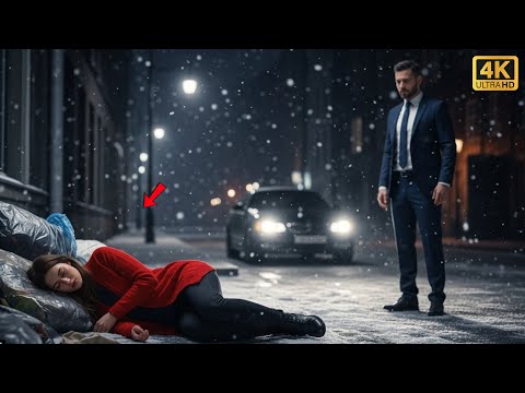 She was Sleeping on Trash on Christmas Eve - Until a Single Dad CEO Saw her and Ask her to go With