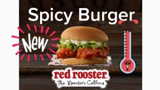 Red Rooster Spicy Burger Combo+Chicken Pops Taste Test & Review #redrooster #aussie #foodie #viral