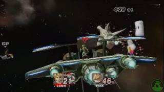 Super Smash Bros. Brawl Wii Gameplay - Fox