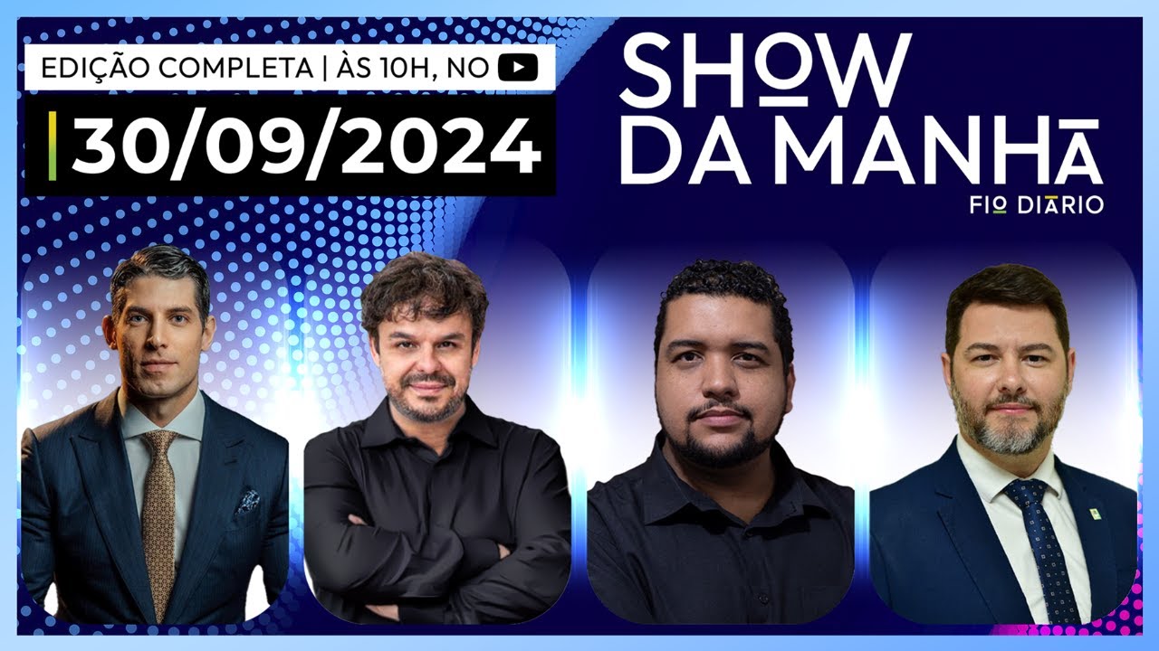 SHOW DA MANHÃ - MARCO ANTÔNIO COSTA, ADRILLES, PH ARAÚJO E GUSTAVO LOPES - 30/09/2024