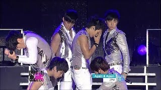 【TVPP】2PM - Again &amp; Again + I Hate You, 투피엠 - 어게인 &amp; 어게인 + 니가 밉다 @ Incheon Korean Music Wave Live