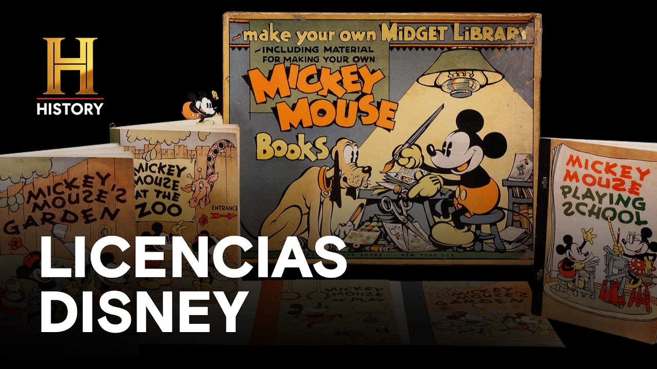 LICENCIAS DE DISNEY - ¿Cómo Walt Disney cambió el mundo?