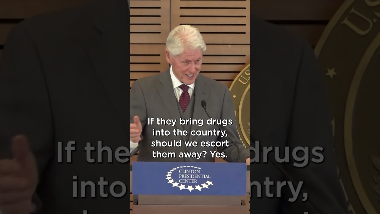 President Clinton: “I don’t think we need fewer immigrants. I think we need more.”