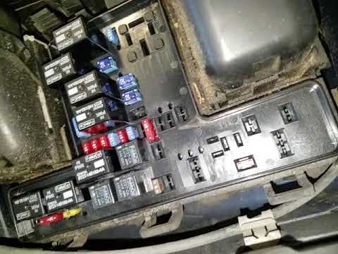 2013 Ford Fusion AC  Fuse and Relay Location