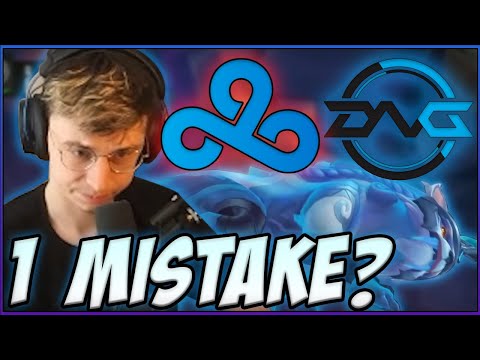 HOW 1 MISTAKE TRANSLATES PRESSURE ON THE WHOLE MAP - C9 vs DFM REVIEW - CAEDREL