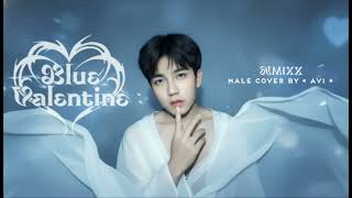 Download lagu NMIXX (엔믹스) 'Blue Valentine' (Male Cover) | (Video Lyric) mp3