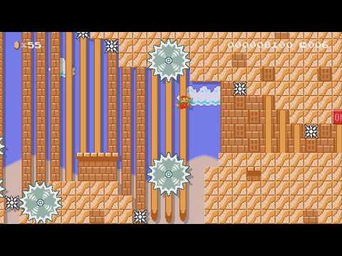 20 seconds: Deadly Desert by Fl4xii - Super Mario Maker 2 - No Commentary 1bw
