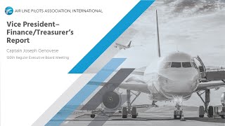 Capt. Joseph Genovese's comments to ALPA's 130th Regular Executive Board