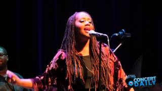 Lalah Hathaway performs &quot;Little Ghetto Boy&quot; live at the Howard Theatre