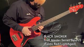Video thumbnail for 【Ikebe B-Sound Check】BLACK SMOKER Trad Master Series Beta J5 (Fiesta Red/LightAged)【試奏動画】 by Ikebe Channel｜池部楽器店