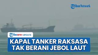 Penampakan Ratusan Kapal Tanker dan Kargo Raksasa Mandek di Selat Hormuz, Dipantau Kapal Kecil IRGC