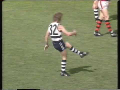 Round 21 Geelong VS Essendon 1993 Gary Ablett VS Dustin Fletcher